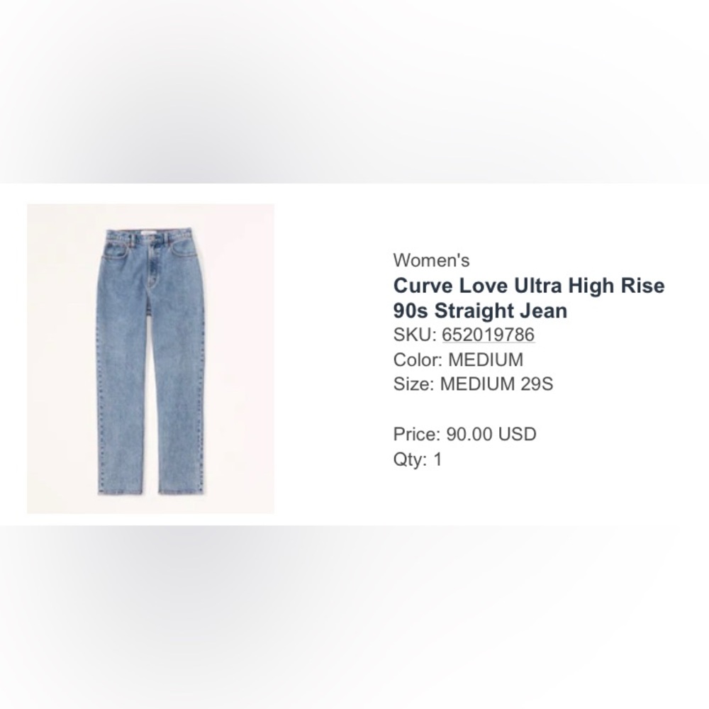 Curve Love 90’s Straight Jeans